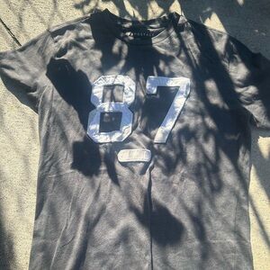 Aeropostale Men's Charcoal Graphic Tee